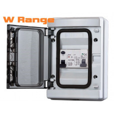 W Range Electric Vehicle Kit (Weatherproof) - 63A B-Type RCD + 40A C MCB 